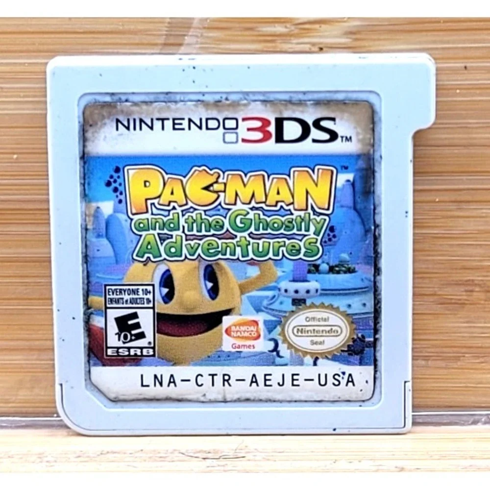 Pac-Man and the Ghostly Adventures (Nintendo 3DS, 2013) Cart Only Authentic